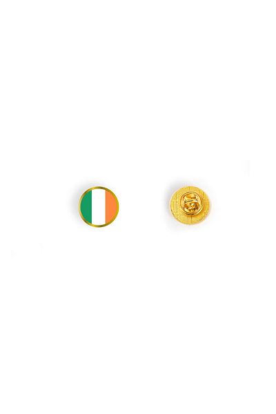 Arhi Design Round pin badge, Ireland flag, 2 pieces