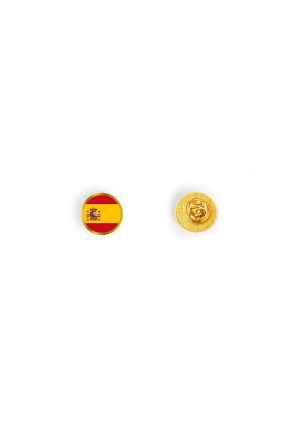 Arhi Design Round pin badge, Spain flag, 2 pieces