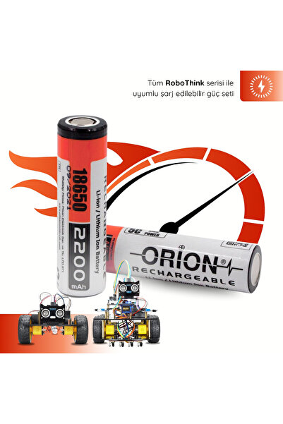 RoboThink Power Upgrade Kit RoboThink Setler için Şarj Edilebilir Güç Kiti