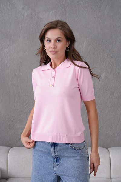 Park Karon Polo Neck Button Detailed Knitwear Sweater