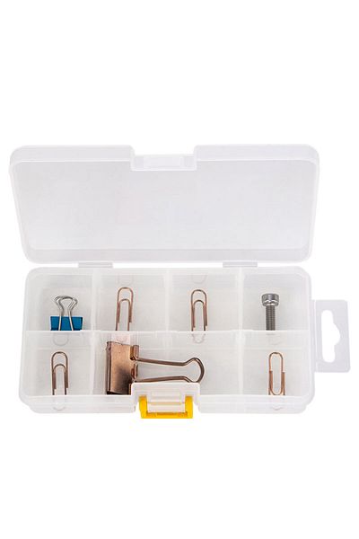 Deli Small Plastic Box 2 - 138x70x30 mm for Tool Storage Deli