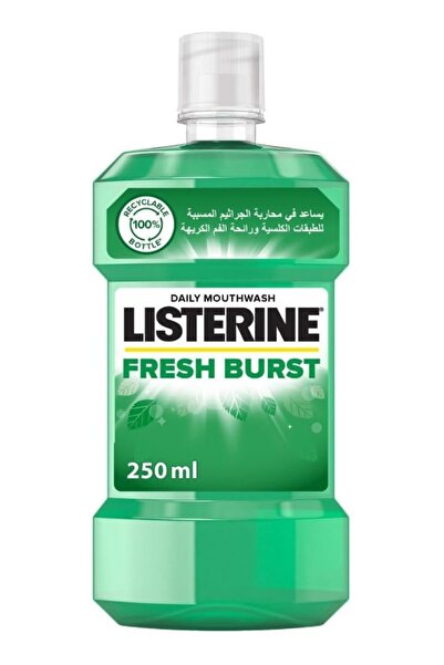 Listerine غسول فم يومي منعش، مع تركيبة للعناية بالفم تقضي على الجراثيم وتقلل ...