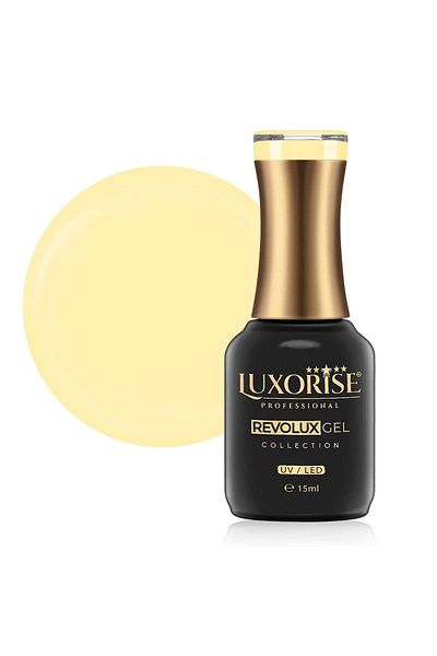 LUXORISE Oja semipermanentă Revolux, culoare pastel miere 15 ml