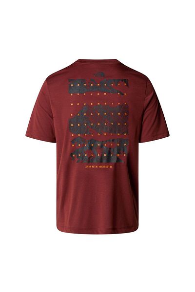 THE NORTH FACE Men's Foundation Mountains Faces T-Shirt Nf0A8Bqw0Vo1 Multicolour-M