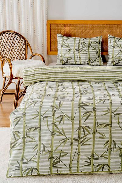 Rivaİstanbul Σετ Παπλωματοθήκη Bamboo Μονό Βαμβακερό