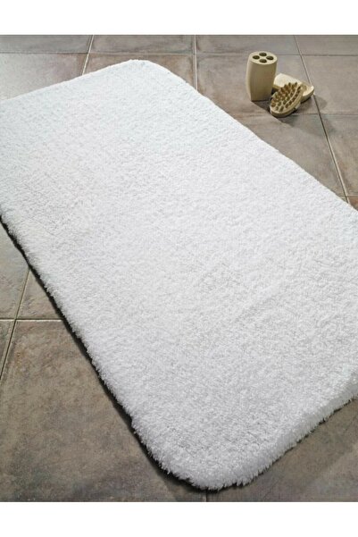 New Color Αντιολισθητική βάση, Πατάκι τραπεζιού και μπάνιου, Λευκό 40x60