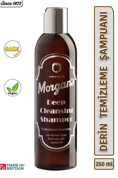 Morgan's Pomade Morgan's Deep Cleansing Shampoo - 250 ml Deep Cleansing Shampoo