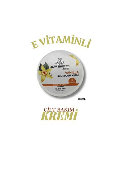 arbies beauty Skin Care Cream with Vanilla Extract 175 ml