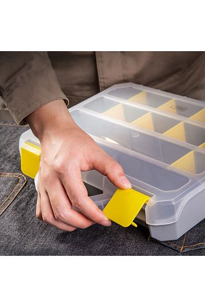 Deli Medium Plastic Box 315x280x60 mm for Tool Storage Deli