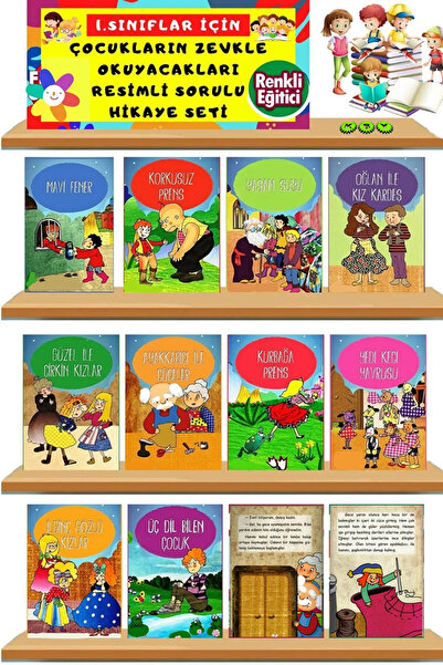Ata Yayıncılık 1.sınıflar Için Kitap Okumayı Sevdiren 10'lu Hikaye Kitabı Seti
