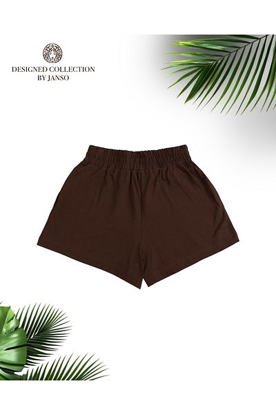 JANSO GROUP -Women's Simple Shorts Cotton Oversize