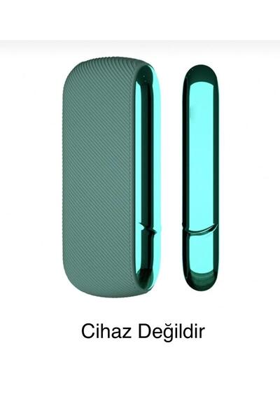 Zigver Iqos Duo 3.0 Için Kapaklı Kılıf Yeşil(HEETS ILE ÇALIŞAN CİHAZA UYUMLUDUR)