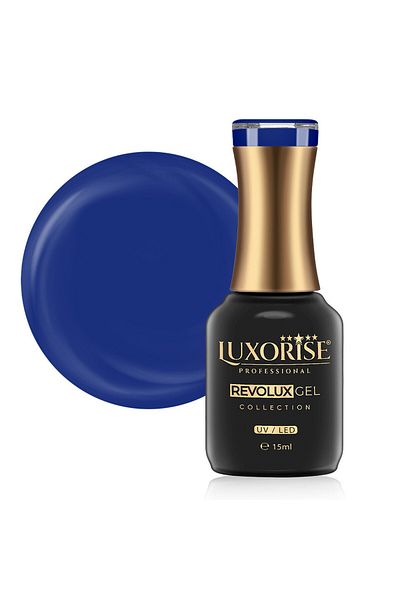 LUXORISE Oja semipermanentă Revolux, Albastru Infinit 15ml