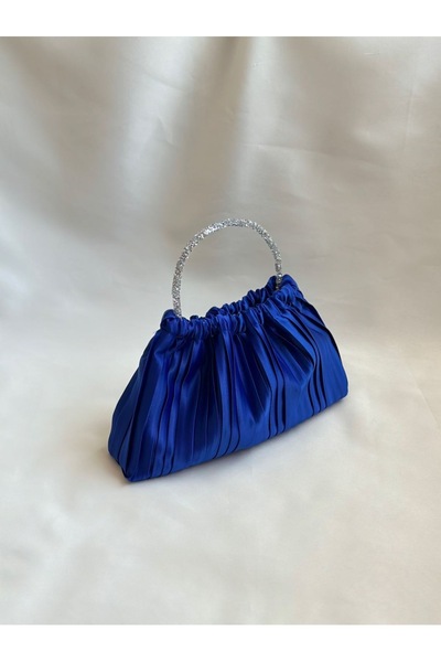 posst bag Сатинова сумочка з пілісею для вечірнього вбрання