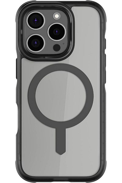 Ghostek Covert iPhone 16 Pro Clear Case - Compatible with MagSafe Accessories, Shockproof Silicone,