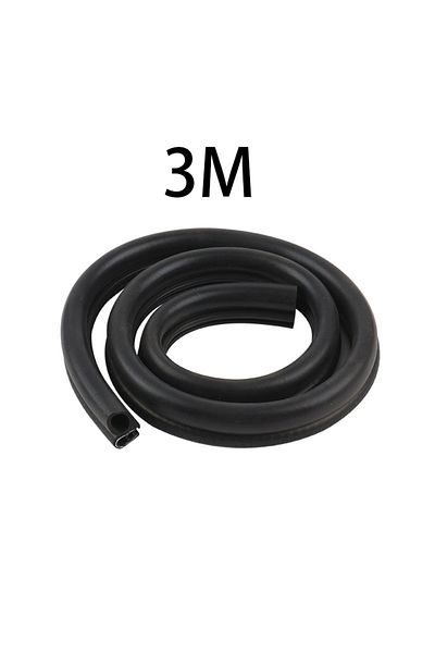 Choice 3m Car Door Strip Composite Steel Rubber Rubber Strip Clip Steel Sheet Trunk Windproof Anti-collisio