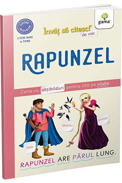 Editura Gama Rapunzel. Carte cu abtibilduri pentru citit pe silabe, Nicolae T...