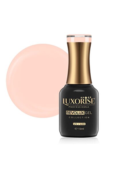 LUXORISE Revolux Semi-Permanent Nail Polish, Satin Slipper 15ml