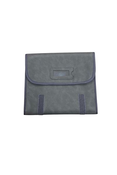 MeGass Dekor Leather Fabric Gray Color 64 / 25 cm Earring Display Travel Case