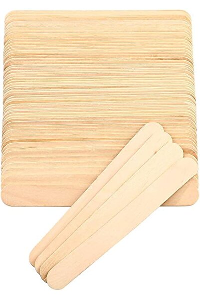 LA PERLA TECH 1000 PCS Large Wax Waxing Wood Body Hair Removal Sticks Applicator Spatula