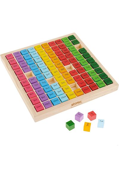 Roco Multiplication Table Math Learning Activity Set