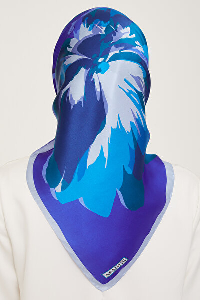 Armine ARMİNE İPEK EŞARP 9042D (TWİLL) (NOSTALJİ)-01