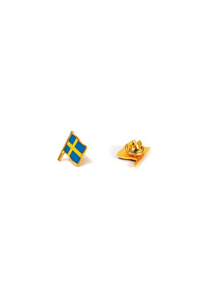 Arhi Design Sweden flag pin badge, 2 pieces