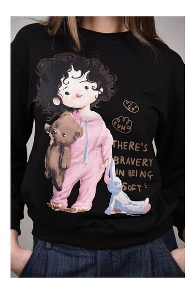 Cocco Rossa Sweatshirt - Black