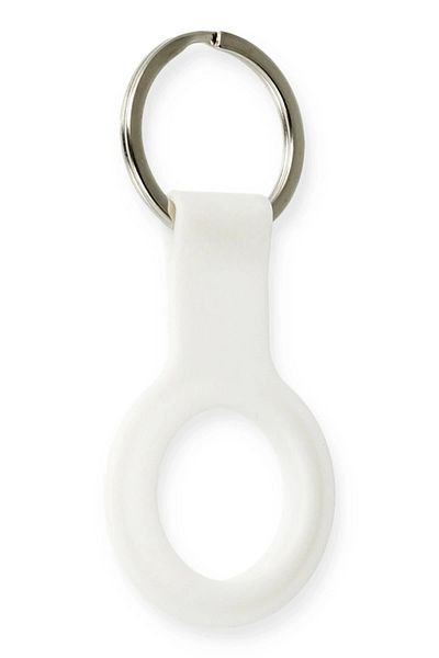 NewFace Airtag Silicone Case - White Hnzrn