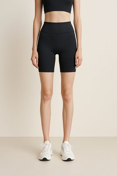 HNX High Waist Recovery Women's Sports Short Leggings |   Denim
