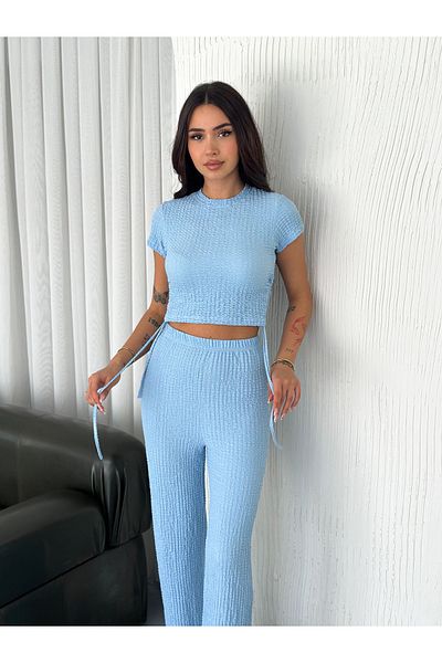 Gugus Trend Yandan Tie-Up Detailled Wide Leg WideLeg