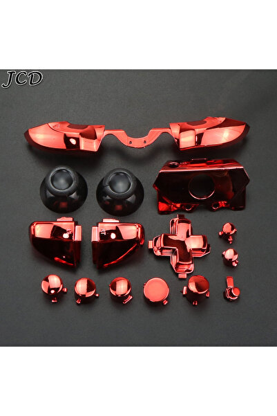 Choice مجموعة أزرار التحكم الكاملة لجهاز تحكم Xbox One Elite 1 باللون الأحمر ...