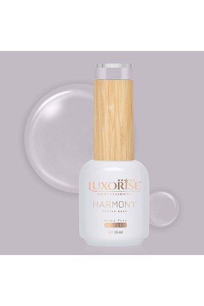 LUXORISE Bază de cauciuc Hema Free Harmony - Blushing Pearl 10ml