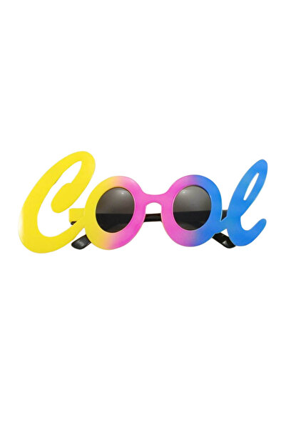 ReilaParty نظارات حفلات هاواي ملونة مكتوبة بشكل رائع