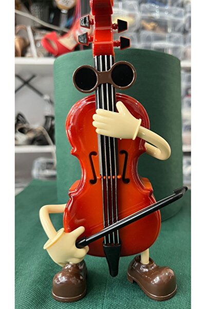 YAKUT ÇELLO MÜZİK KUTUSU KURMALI VE HAREKE -İŞ-BÜRO-OFİS İÇİNİ KİŞİYE ÖZEL HEDİYELER-FARKLI-BENZERSİZ-YENİ