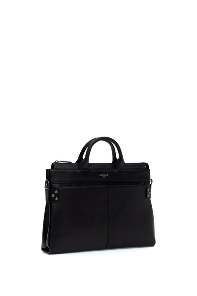 Cacharel Erkek Siyah %100 Deri Evrak Çantası 50305288-VR046