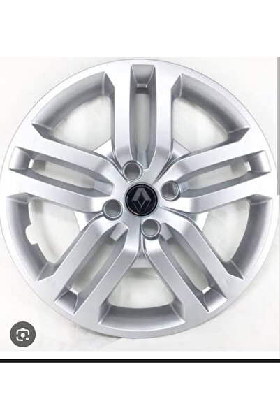 Renault Clio 4 2012 Sonrası 16 inç RENAULT CLİO 4 UYUMLU KIRILMAZ JANT KAPAĞI 4 ADET(LOGO HEDİYELİ)