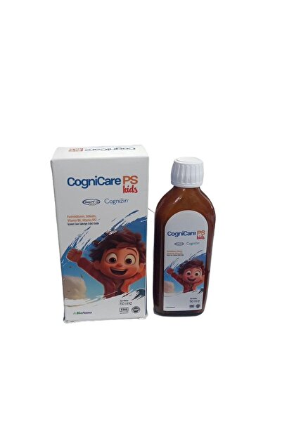 cognicare PS KIDS Fosfotidilserin, Sitikolin , Vitamin B6 ve B12 Şurup 150ml