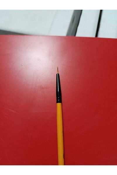 Rich 123 Series Round Tip Multi-Purpose Quality Synthetic Detail Brush No:5/0