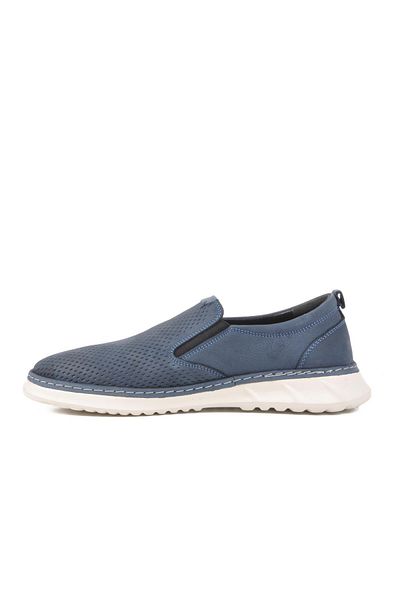 WALKWAY 2Y0924-8488 m Blue Nubuck Men's Casual Shoes