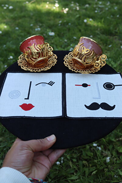 vipceyiz Bay & Kokteyl Peçete 2'li Set