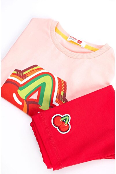 Haribo Girl's Short Tights Set 2-8 Years Old Powder