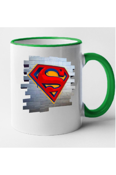 OEM Cană personalizată Fortnite cu mâner verde - Spray Superman Shield, INOVA...