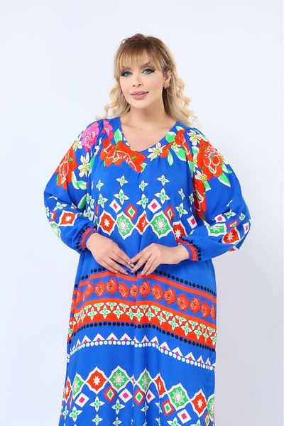mervemoda ΓΥΝΑΙΚΕΙΟ ΜΕΓΑΛΟ ΜΕΓΕΘΟΣ ΚΑΛΟΚΑΙΡΙΝΟ ΥΦΑΝΤΟ ΜΑΚΡΥΜΑΝΙΚΟ ΦΟΡΕΜΑ
