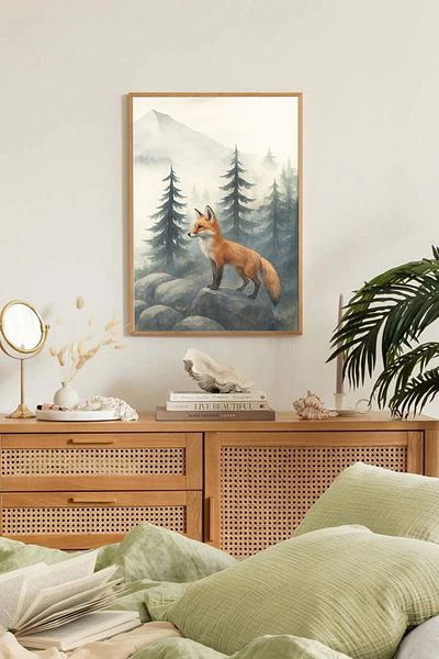 Dekorsiahome One Piece Wooden Frame Living Room Hall Kitchen Table Tk0288