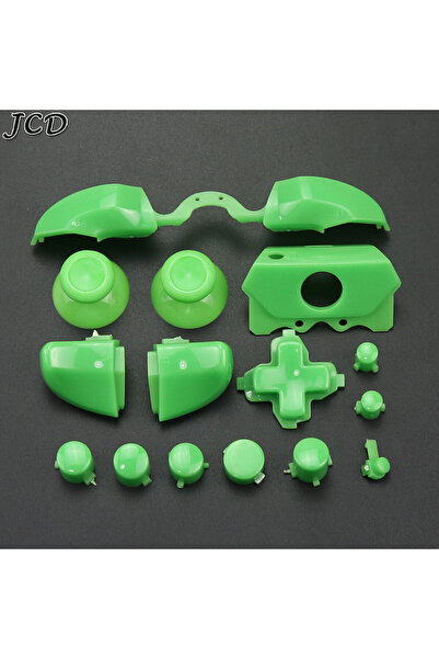 Choice مجموعة كاملة من أزرار التحكم JCD الخضراء لجهاز Xbox One Elite 1، RB، L...