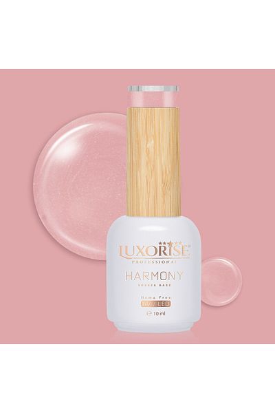 LUXORISE Bază de cauciuc Hema Free Harmony - Espresso Shimmer 10ml