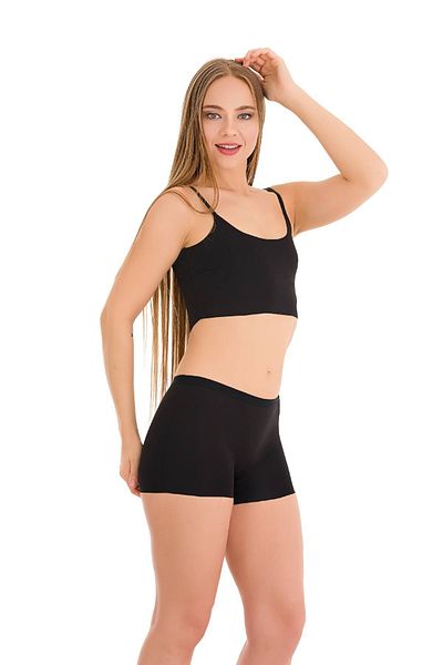 Newlilla 501 Basic Seamless Laser Cut Damen-Boxershorts - 3er-Pack
