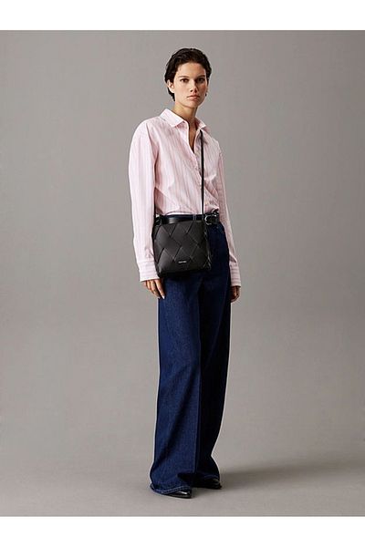 Calvin Klein Ck Woven Square Crossbody Women's Crossbody Bag K60K612991-Beh