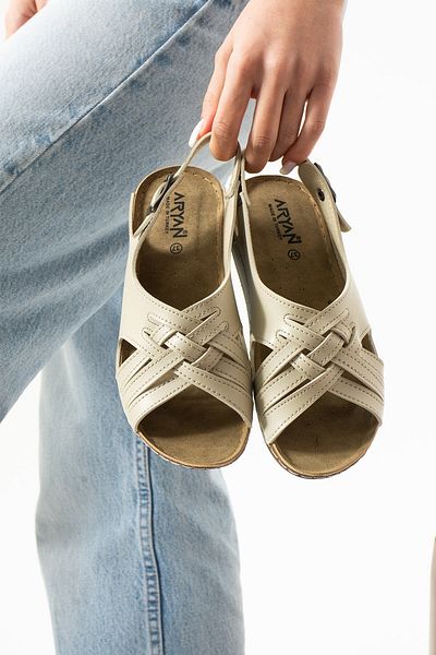 AlbiShoes Darma Anatomical Soft Talpa Confortabilă Sandale Femei Mamă De Vârstă Mijlociu Tânăr Sandale Elegante Papuci